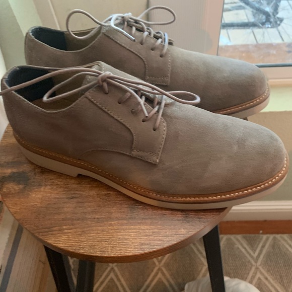 Suede Grey Dress Shoes* NEW